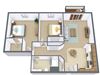 Stonebridge Apartments | Two Bedroom | Plan 21H Stonebridge Apartments | Two Bedroom | Plan 21H